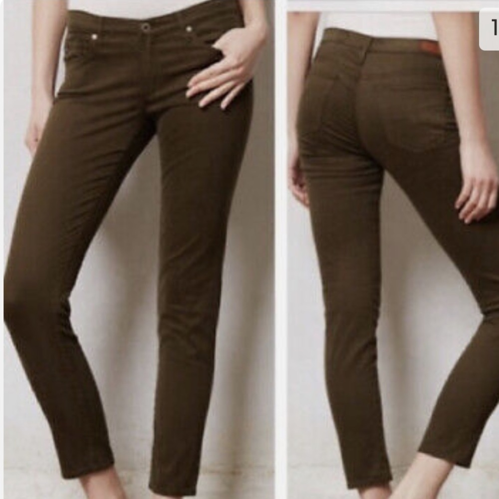 The Stevie ankle AG jeans, slim straight leg